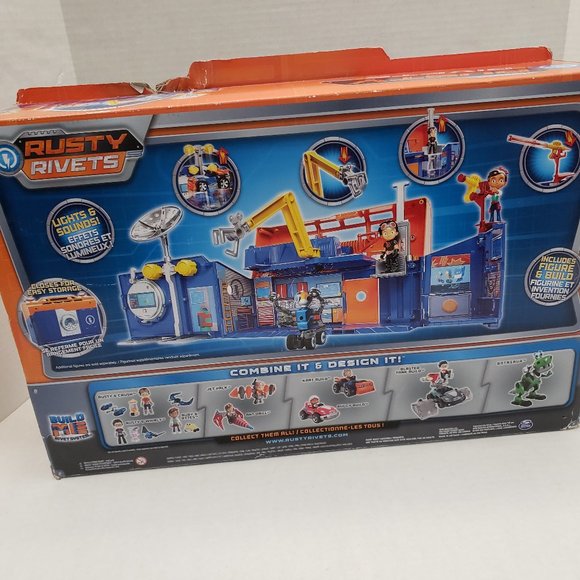Rusty Rivets Rivet Lab Playset Exclusive NEW - Picture 2 of 16